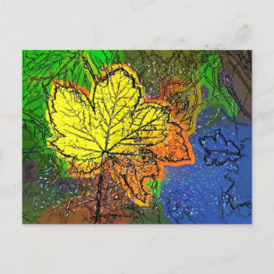 CARTE POSTALE AUTOMNE