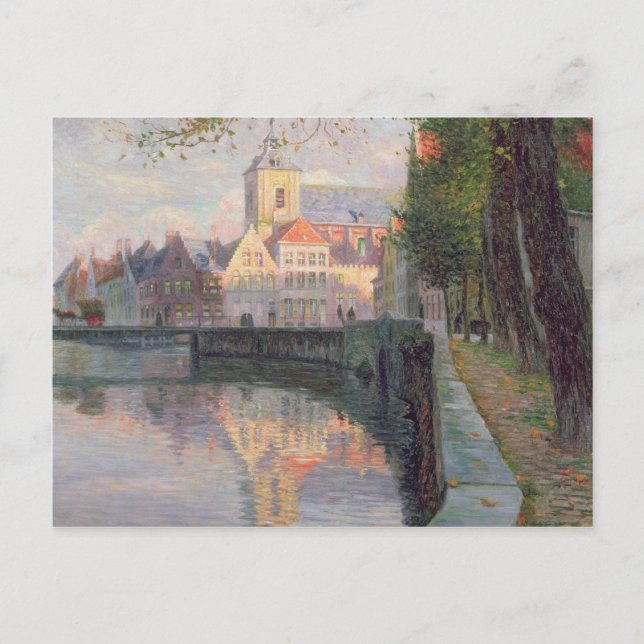 Carte Postale Automne à Bruges (Devant)