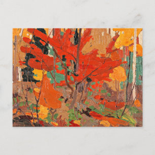 Carte Postale Automne-Automne, art de Tom Thomson,