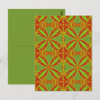 Automne Couleurs automne Conception géométrique Ab