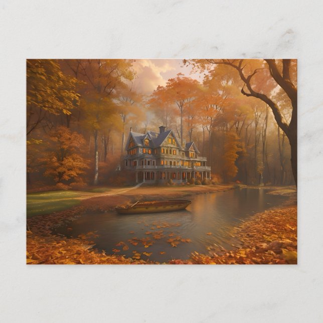 Carte Postale Automne Couleurs de l'Ontario (Devant)