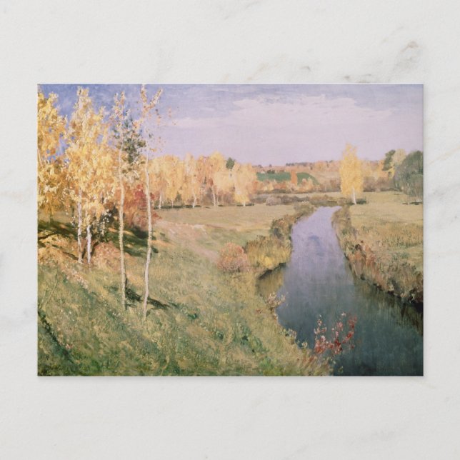 Carte Postale Automne d'or, 1895 (Devant)