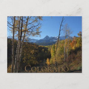 Carte Postale Automne du Colorado