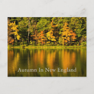 Carte Postale Automne en Nouvelle-   AngleterreCarte postale