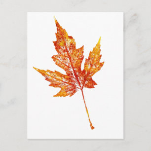 Carte postale "Automne Maple #2"