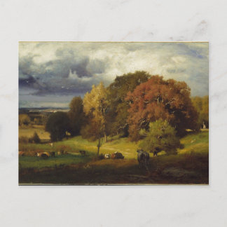 Carte Postale Automne Oaks George Inness Imprimer