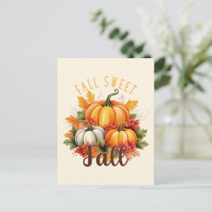 Carte Postale Automne Sweet Fall