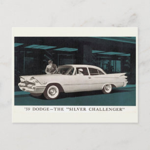 Carte postale automobile classique
