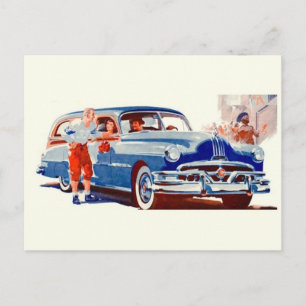 Carte postale automobile classique