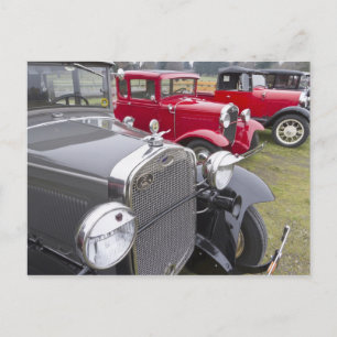 Carte Postale automobiles Ford antiques