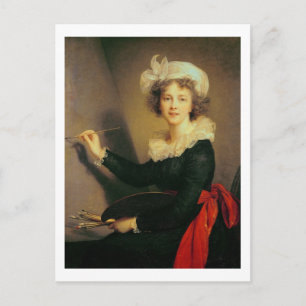 Carte Postale Autoportrait, 1790 (huile sur toile)