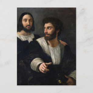 Carte Postale Autoportrait avec un ami