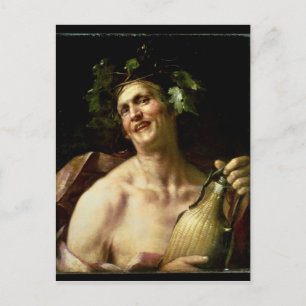 Carte Postale Autoportrait comme Bacchus