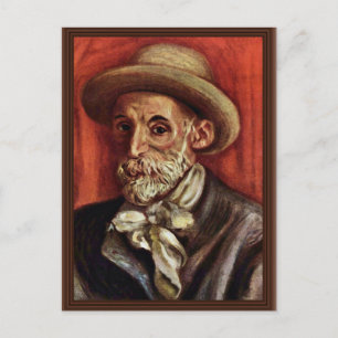 Carte Postale Autoportrait De Pierre-Auguste Renoir