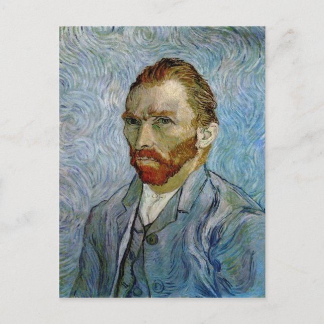 Carte Postale Autoportrait de Van Gogh (Devant)