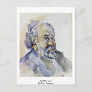 Carte Postale Autoportrait Par Paul Cezanne