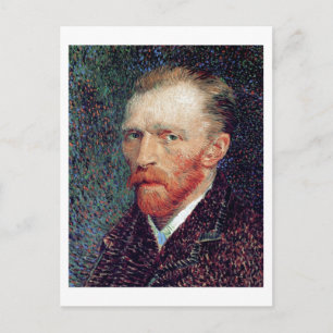 Carte Postale Autoportrait, Vincent van Gogh