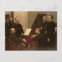 Autour du piano, 1885