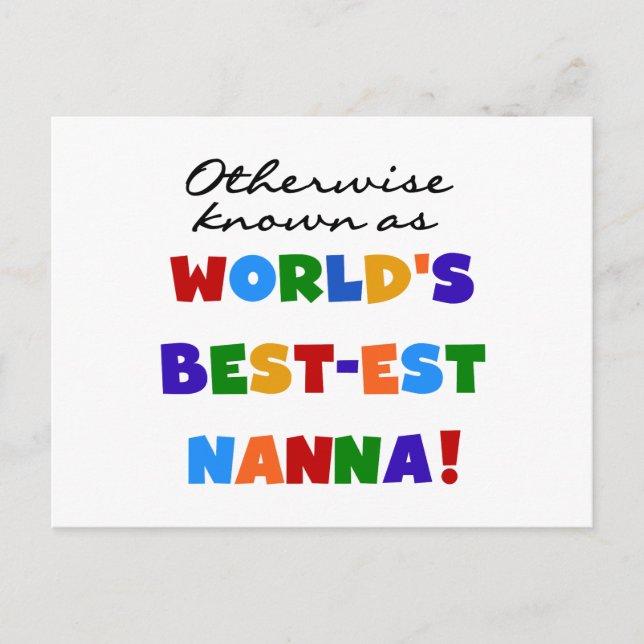 Carte Postale Autrement connu comme cadeaux de Meilleur-est (Devant)