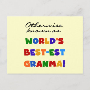 Carte Postale Autrement connu comme cadeaux de Meilleur-est