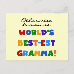 Carte Postale Autrement connu comme T-shirts de Meilleur-est