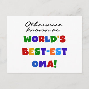 Carte Postale Autrement connu comme T-shirts et cadeaux de