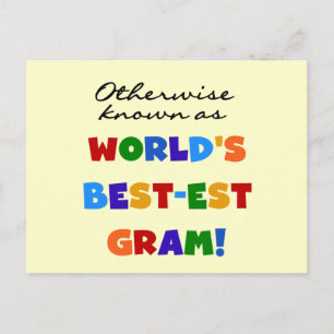 Carte Postale Autrement connu en tant que cadeaux de gramme du