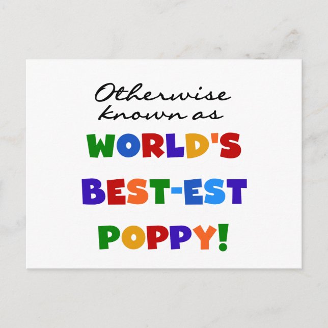 Carte Postale Autrement connu sous le nom de meilleurs t-shirts  (Devant)