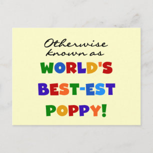 Carte Postale Autres Meilleurs Tshirts et cadeaux Poppy