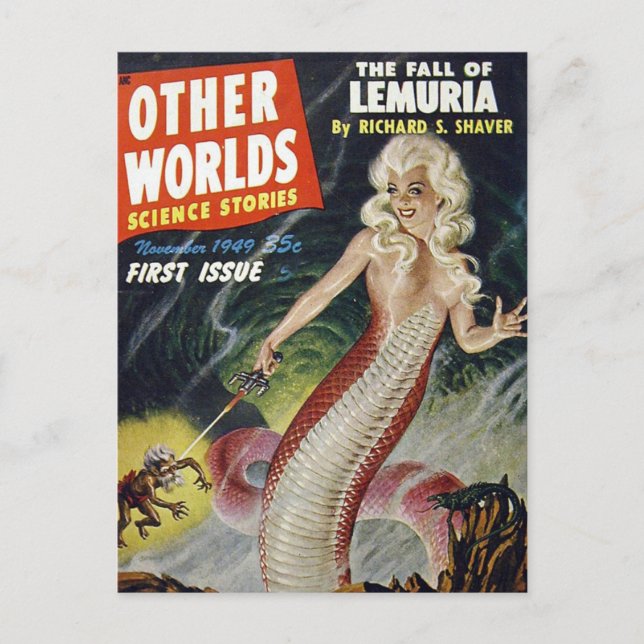 Carte Postale Autres mondes Science 1 (Devant)