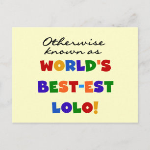 Carte Postale Autres T-shirts et cadeaux Lolo les plus connus
