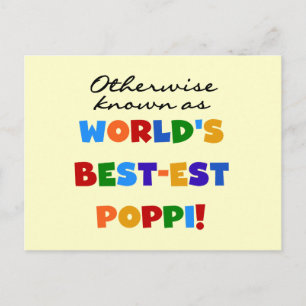 Carte Postale Autres T-shirts et cadeaux Poppi les plus connus