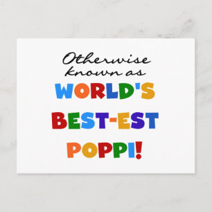 Carte Postale Autres T-shirts et cadeaux Poppi les plus connus