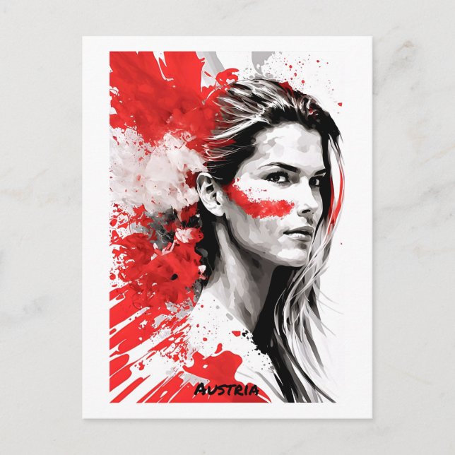Carte Postale Autriche : Monde des femmes (Devant)