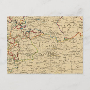 Carte Postale Autriche, Prusse, Confed Germanique, Pologne