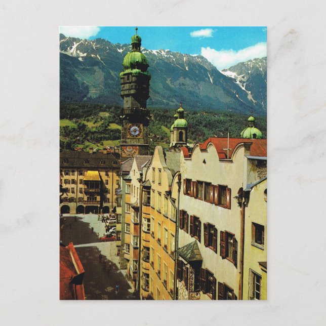 Carte Postale Autriche, Tyrol, Innsbruck Altestadt (Devant)