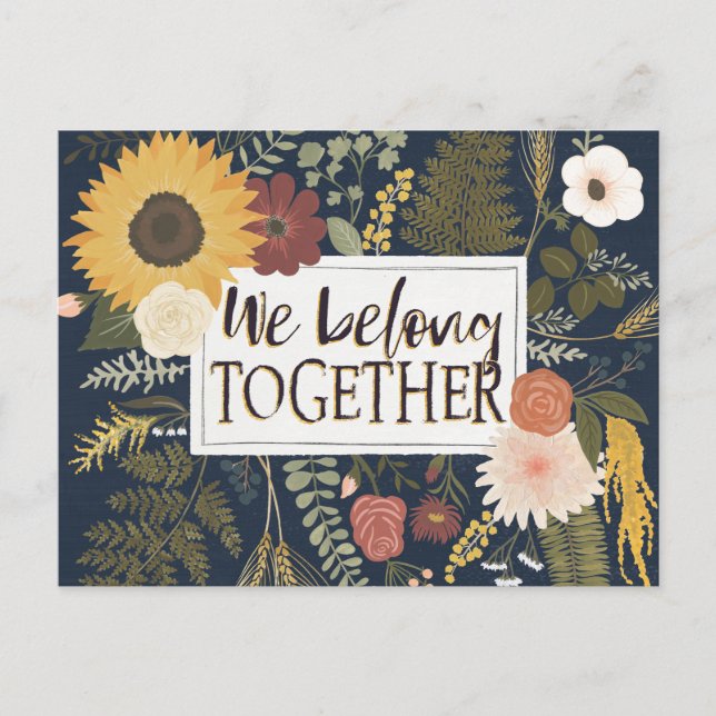 Carte Postale Autumn romance IV | We Belong Together (Devant)