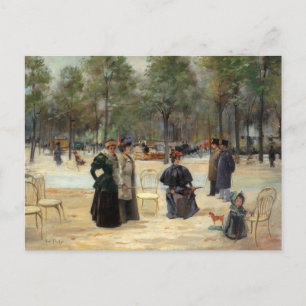 Carte Postale Aux Champs-Élysées   Louis Abel-Truchet
