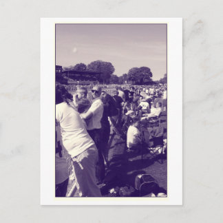 Carte Postale Aux courses