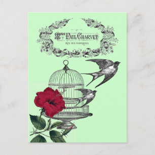 Carte Postale Avales en vol