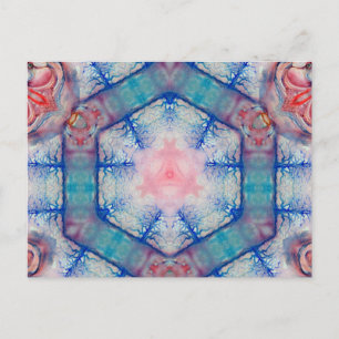 Carte Postale AVALON Dame du lac, Réflexions magiques de l'eau