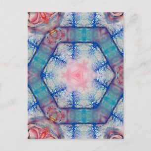 Carte Postale AVALON Dame du lac, Réflexions magiques de l'eau