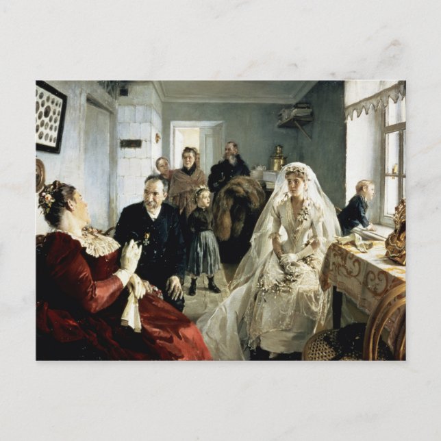 Carte Postale Avant le Mariage, les années 1880 (Devant)