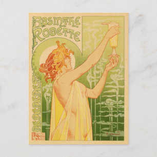 Carte Postale Avec Annonce Vintage