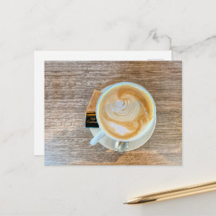 Carte Postale Avec Compliments, Café