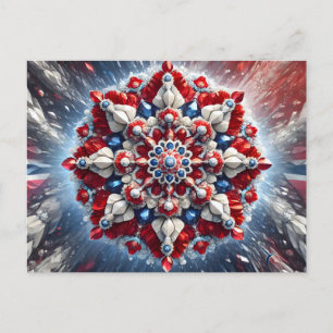 Carte postale avec conception de couleurs norvégie