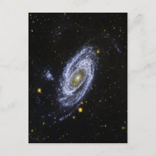 Carte Postale Avec Image De L'Espace