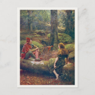 Carte Postale Avec John Collier Peinture