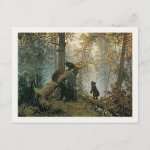 Carte postale avec la peinture célèbre