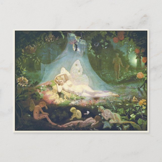 Carte postale avec la peinture de John Simmons (Devant)